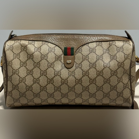 Gucci Vintage Supreme Web Sherry Line shoulder/crossbody bag - Picture 4 of 16